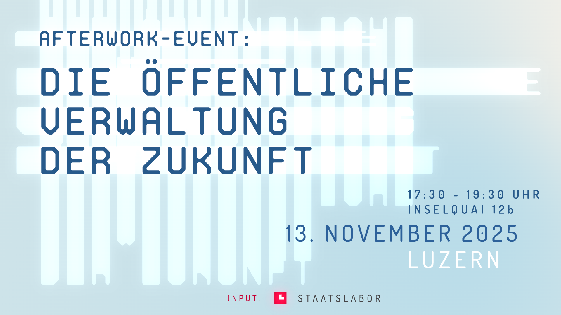Flyer Afterwork Luzern