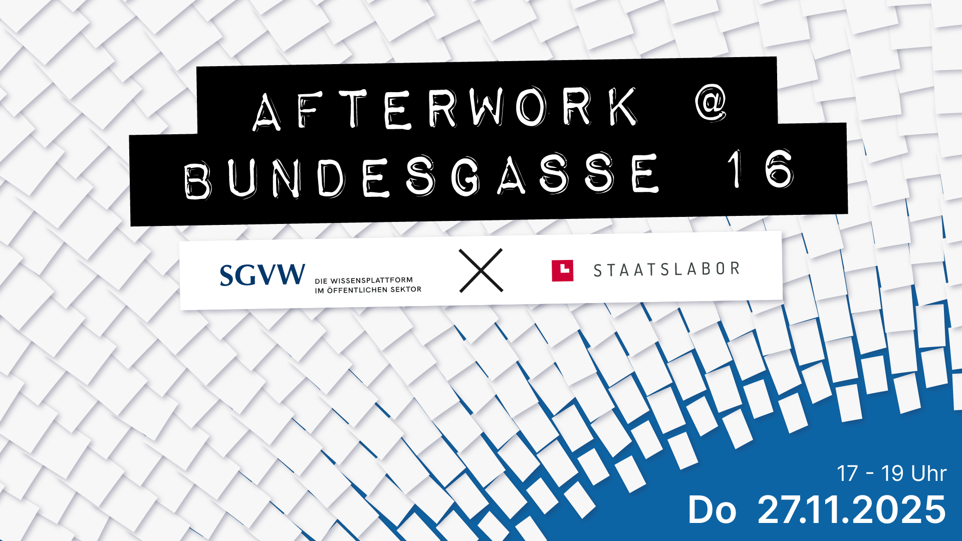 Flyer Afterwork-Event